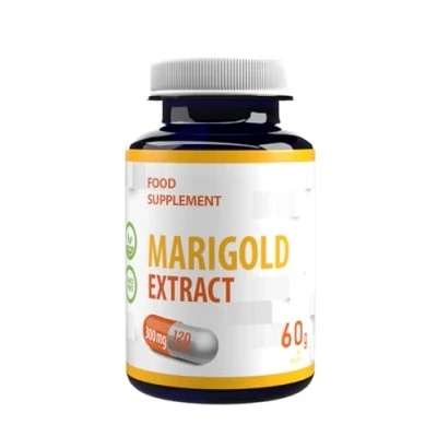 Afbeelding van Luteïne 30mg Meso Zeaxanthine 9mg 6mg Complex uit Goudsbloemextract 120 Vegan Capsules 300mg, Certificaat van Analyse door AGROLAB Duitsland, Hoge Sterkte, Gluten , GMO vrij