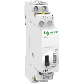 Afbeelding van Schneider electric ietl uitbreidingselement t b v impulsrelais 1m 1w 16a 240v a9c32816