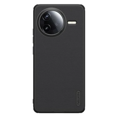 Afbeelding van Nillkin Frosted Shield Hoesje Geschikt voor Xiaomi Poco X7 Pro Compatibel met MagSafe / Qi2 Back Cover Magneet Zwart
