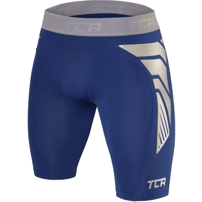 Afbeelding van CarbonForce Compressiebroek voor Heren Blueprint (Blauw)