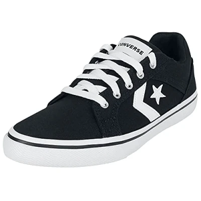 Afbeelding van Converse Heren EL Distrito Ox 2.0 Sneakers, zwart, wit, 39 EU