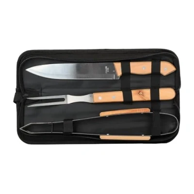 Afbeelding van BBQ Gereedschap SET 4 Delig in Draagtas Barbecue Gereedschapset