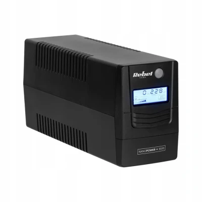 Afbeelding van Rebel Nanopower Plus 850 UPS Offline Sinusoïdaal 850VA 480W LCD USB (850 VA, 480 W, Standby UPS),