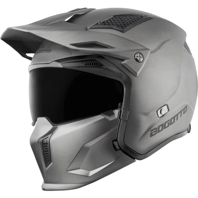 Afbeelding van Bogotto Radic Scratch ECE 22.06 Helm, zilver, afmeting S voor man