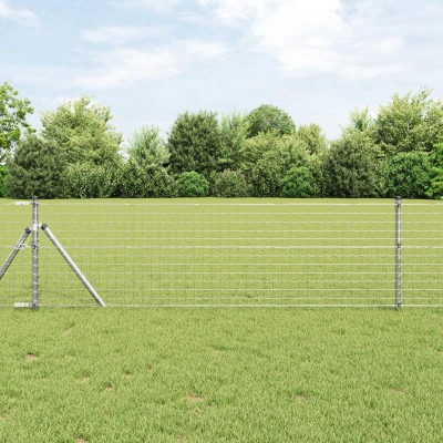 Afbeelding van vidaXL Euro Fence 0.6x25 m Gegalvaniseerd Staal