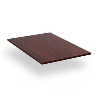 Afbeelding van Blumfeldt Bearsdon Eettafel en loft Tafelblad 120 X 80 cm Gemaakt van multiplex Teak