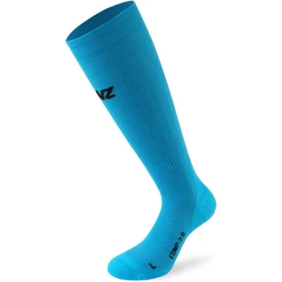 Afbeelding van Lenz Sokken Compression 2.0 Merinowol/elastaan Blauw Maat Xl