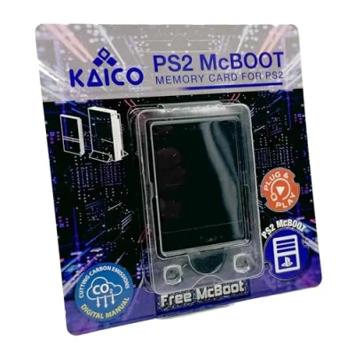Afbeelding van Kaico Free McBoot 8MB PS2 geheugenkaart met FMCB 1.966 voor Sony Playstation 2 Uw Plug and Play CFW