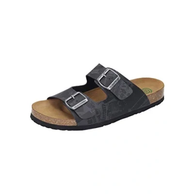 Afbeelding van Dr. Brinkmann 600331 herenslippers, grijs, 40 EU