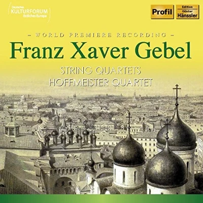 Afbeelding van Hoffmeister Quartet Gebel: String Quartets (CD)