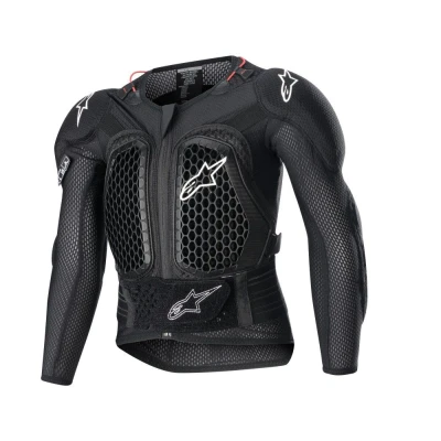 Afbeelding van Alpinestars 2024 Jeugd Bionic Action V2 Protectievest Zwart maat S/M