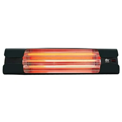 Afbeelding van Vortice Wandverwarming met trekkoord, infrarood, 600/1200/1800 W, Thermologica Design 70005 Gricio Antraciet, antracietgrijs