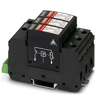 Afbeelding van Phoenix Contact 2920447 VAL MS 580/3+0 FM Overspanningsveilige afleider Overspanningsbeveiliging voor: Verdeelkast 15 kA 1 stuk(s)