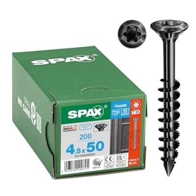 Afbeelding van SPAX 25170404505021 Houtschroef 4.5 mm 50 T STAR plus RVS A2 200 stuk(s)