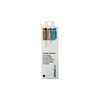 Afbeelding van Cricut Joy Medium Point Markers Stiftset Goud, Zilver, Blauw