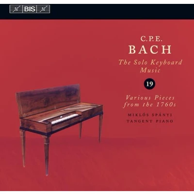 Afbeelding van Miklós Spányi Solo Keyboard Music, Volume 19 (CD)