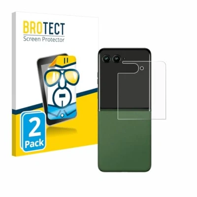 Afbeelding van BROTECT (2 Stuks) Schermbeschermer voor Motorola Razr 50 Ultra (Achterdisplay) Screen Protector Transparant