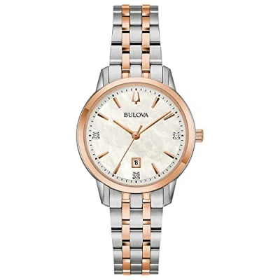 Afbeelding van Bulova 98P213 Polshorloge Dames Quartz Classic