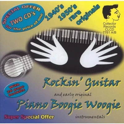 Afbeelding van Various Artists Rockin&#039; Guitar/Piano Boogie Woogie (2 CD)