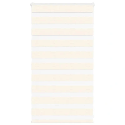 Afbeelding van vidaXL Zebra rolgordijn 80x100 cm stofbreedte 75,9 marmerbeige