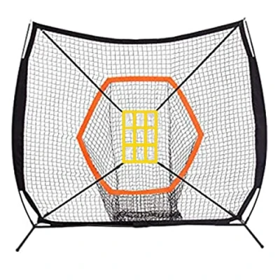 Afbeelding van LINGJIONG Honkbal oefennet slaan vangen pitching training net backstop schermapparatuur trainingshulpmiddelen