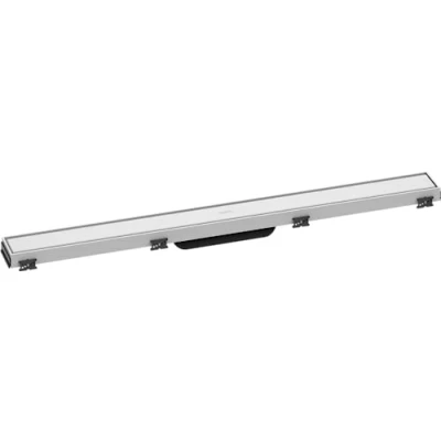 Afbeelding van hansgrohe RainDrain Match 800 56038700 Douchegoot met in hoogte verstelbaar frame, matwit