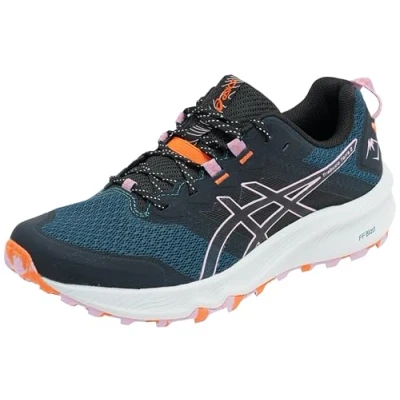 Afbeelding van Asics Trabuco Terra 2 Trail hardloopschoenen, Dames, Maat: 39.5, Saxon green/light ube Textiel/ synthetisch