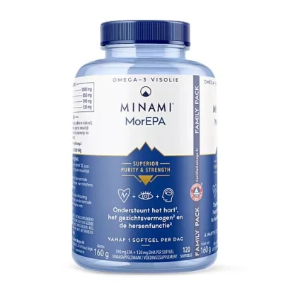 Afbeelding van MorEPA Smart Fats 120 Capsules