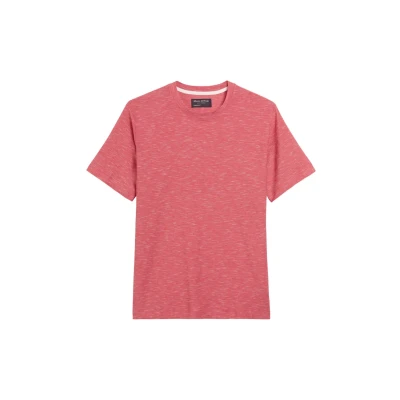 Afbeelding van Marc O&#039;Polo Tshirt basic, Heren, Maat: Small, Multi raspberry pink