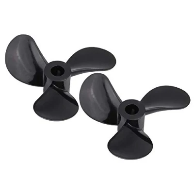 Afbeelding van CW CCW Bootspropeller, 1 Paar ferngesteuerte Bootsteile 3 Flügel RC Kunststoff Außenborder Propeller Set Zubehör