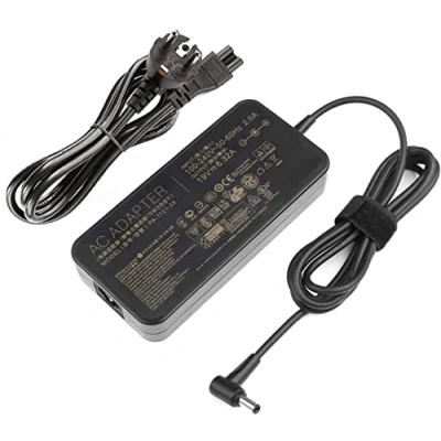 Afbeelding van 19V 6.32A 120W AC Charger Adapter Compatibel voor ASUS A15 120P1A PA 1121 28 ADP 120RH B N750 N500 G50 N53S N55 FX504 UX510UW N56J N56VM N56VZ Laptop Voedingskabel