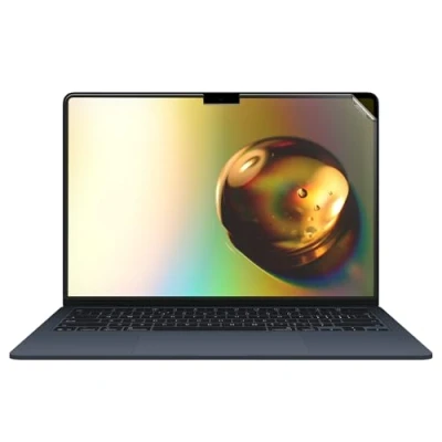 Afbeelding van kwmobile screenprotector geschikt voor Apple Macbook Air 13 M4 2025 A3240 Schermfolie laptop Displayfolie mat