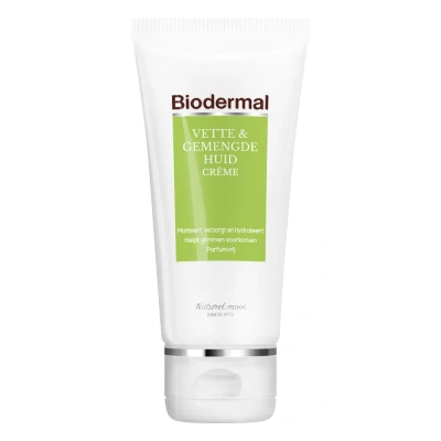 Afbeelding van 2x Biodermal Gelcrème Vette&amp;Gemengde Huid 50 ml