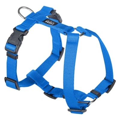 Afbeelding van Chaba Guard Harnas voor middelgrote en grote hond lichtgewicht drukloos verstelbaar stevig comfortabel blauw L