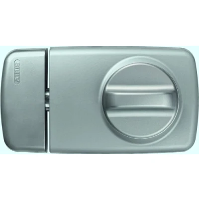 Afbeelding van ABUS Extra deurslot 7010, met draaiknop, zilver, 53269 metaal