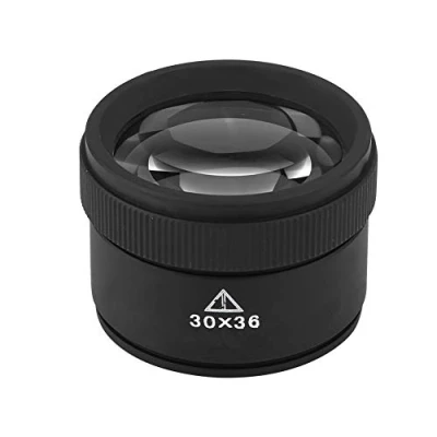 Afbeelding van 30X Sieraden Vergrootglas Draagbare Zak Professionele Oog Juwelier Vergrootglas, Inspectie Tool voor Stempel, Muntenverzameling,