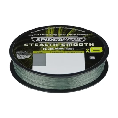 Afbeelding van Spiderwire Stealth Smooth8 Moss Green (150m) Maat : 0.09mm