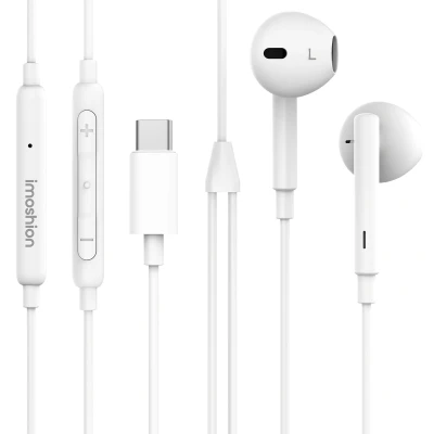 Afbeelding van oordopjes USB C aansluiting Wit iMoshion
