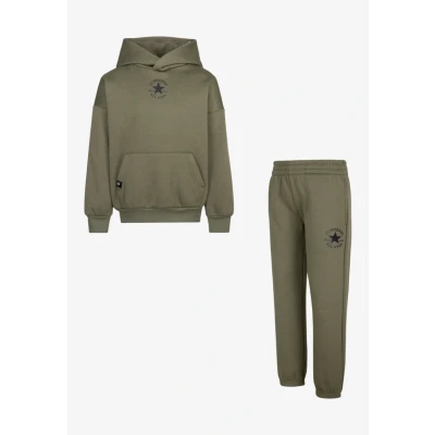 Afbeelding van Converse Sustainable CORE Unisex SET Trainingspak voor kinderen, Maat: 92 98, Khaki