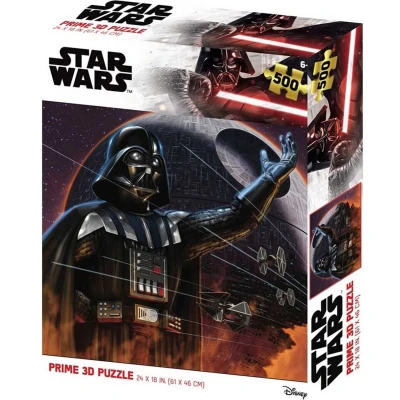 Afbeelding van Star Wars Darth Vader en Death Puzzel 500 stk 61x46 cm met 3D lenticulair effect