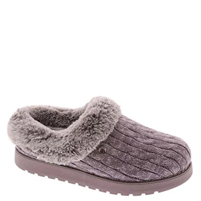 Afbeelding van Skechers Dames BOBS Keepsakes Ice Angel Slip on Comfort Klomp Paars of Marineblauw, Mauve, 39 EU