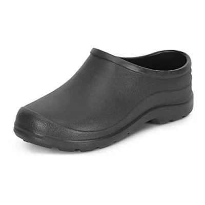 Afbeelding van Ladeheid Unisex Clogs Tuinklompen Tuinschoenen Lichte Dames Heren Grafiet 9490 40 LA DW Xclap