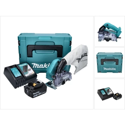 Afbeelding van Makita DCC 500 RT1J accu diamantslijper 18 V 125 mm borstelloos + 1x oplaadbare 5.0 Ah lader Makpac