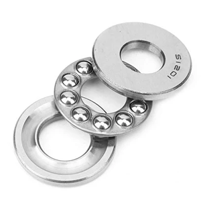 Afbeelding van 5 stks Axiale kogeldruklager, 12 mm x 28 11 Geluidsarm Vliegtuig Stuwdruk Enkele kolom Stuwkracht BallBearings