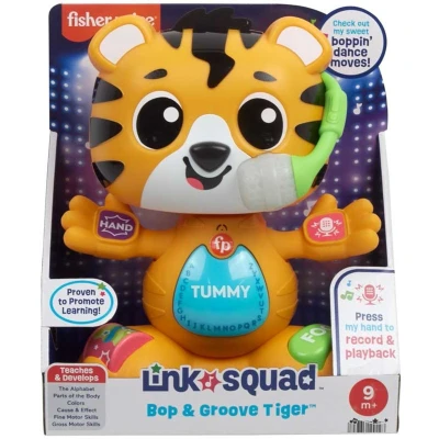 Afbeelding van FISHER PRICE LINK SQUAD BOP &amp; LEARN TIGER.