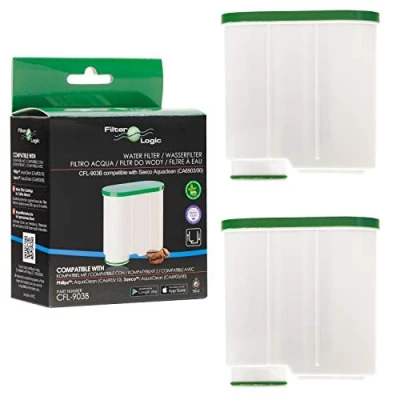 Afbeelding van FilterLogic CFL 903B 2 pack waterfilter compatibel met AquaClean CA6903/00 CA6903/01 CA6903/99 CA6903 kalkfilter, Aqua Clean filterpatroon voor koffieautomaat