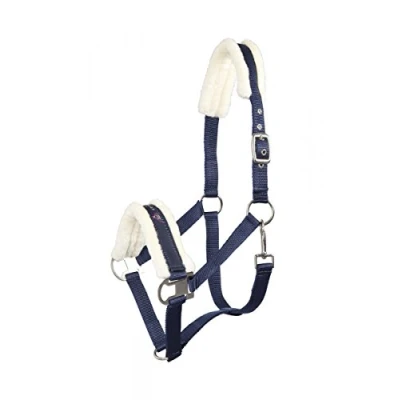 Afbeelding van Pfiff 101515 halster met kunstbont, paardenhalster Pony Full Cob