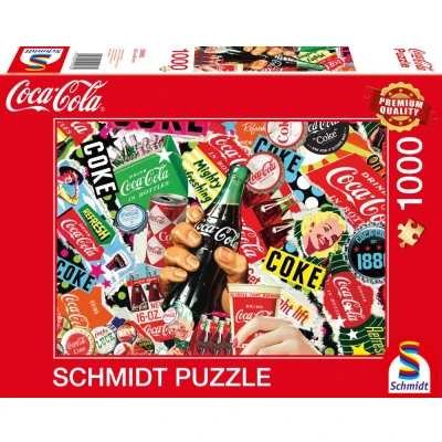 Afbeelding van Schmidt Spiele Coca Cola is it! Legpuzzel 1000 stuk(s)