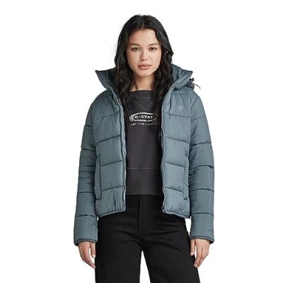 Afbeelding van G Star RAW gewatteerde jas blauw