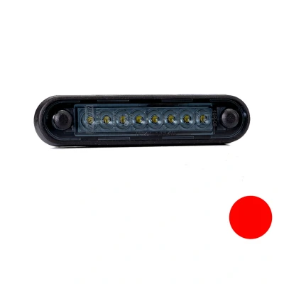 Afbeelding van Fristom LED Markeringslamp Rood Dark Look Lang FT 073